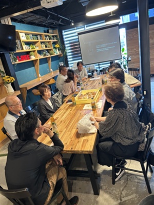 講演後の交流会